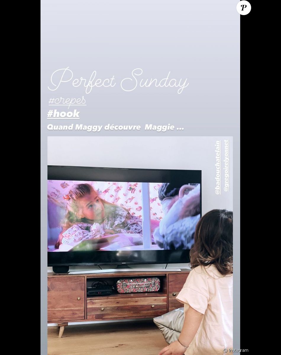 Alizée est complètement gaga de sa fille Maggy.