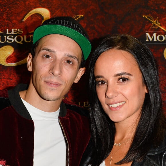 Exclusif - Alizée et son mari Grégoire Lyonnet à la générale de la comédie musicale "Les 3 Mousquetaires" au Palais des Sports à Paris. © Coadic Guirec - Cyril Moreau / Bestimage