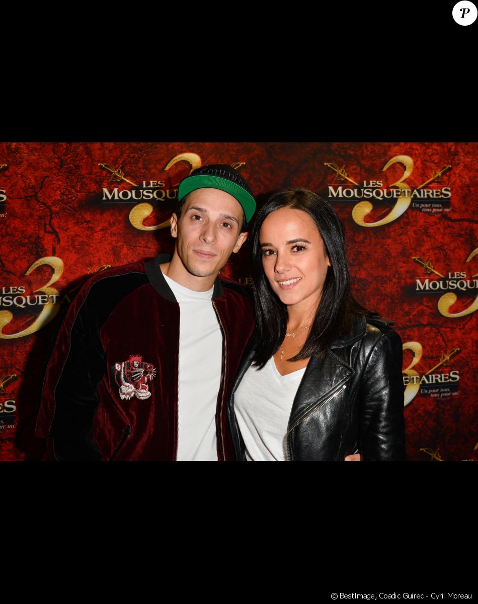 Exclusif - Alizée et son mari Grégoire Lyonnet à la générale de la comédie musicale "Les 3 Mousquetaires" au Palais des Sports à Paris. © Coadic Guirec - Cyril Moreau / Bestimage
