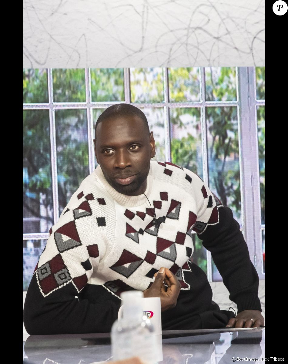 Exclusif - Omar Sy - Enregistrement de l'émission "Clique", présentée par M.Achour et diffusée le 10 janvier sur Canal + © Jack Tribeca / Bestimage