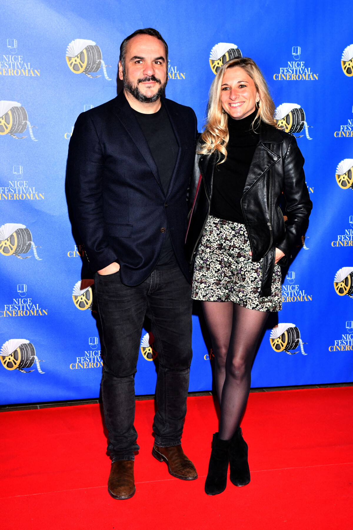 Photo : François-Xavier Demaison et sa femme Anaïs - Soirée de clôture ...