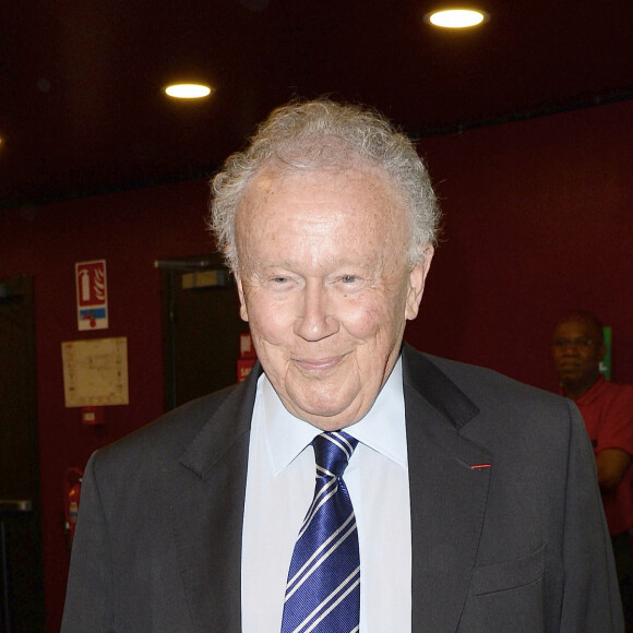 Philippe Bouvard - People au spectacle de Chevallier et Laspalès "Vous reprendrez bien quelques sketches" à l'Olympia. Le 23 avril 2015