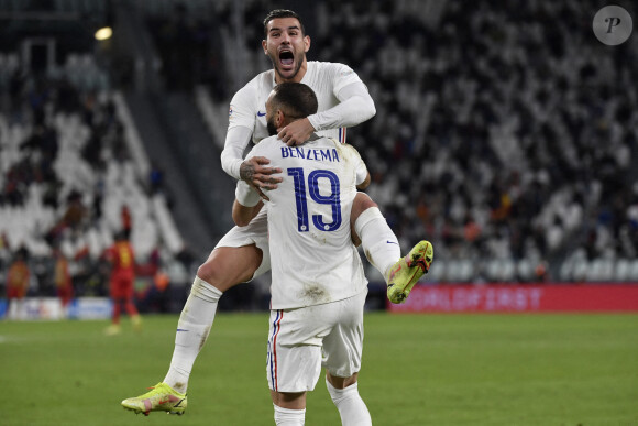 Theo Hernandez - Match de football en ligue des Nations : La France bat la Belgique 3-2 au Juventus Stadium à Turin le 8 octobre 2021. © Inside/Panoramic/Bestimage