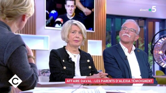 Isabelle et Jean-Pierre Fouillot, les parents d'Alexia Daval étaient les invités de "C à Vous".