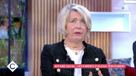 Isabelle Fouillot, mère d'Alexia Daval dans "C à Vous".