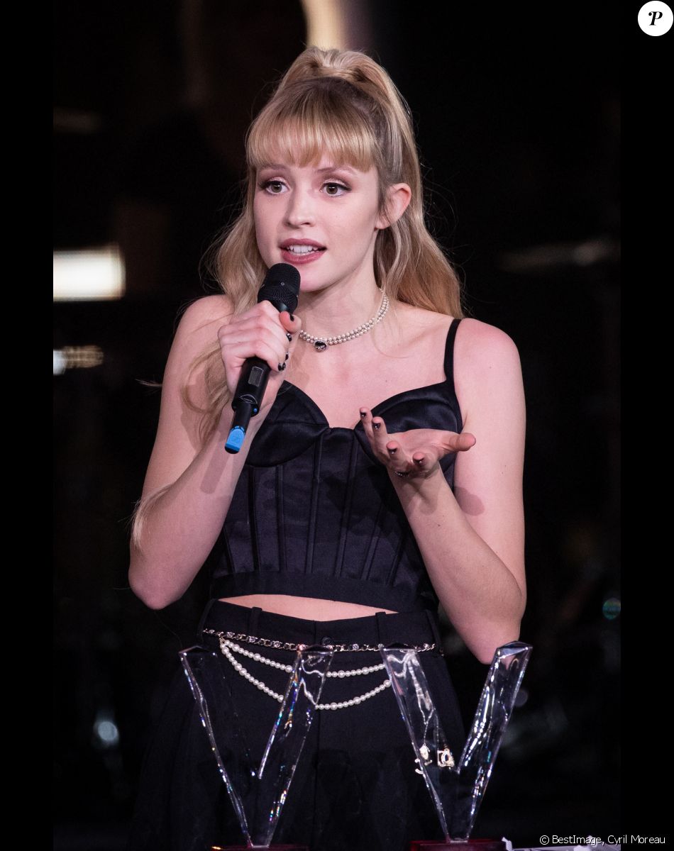 La chanteuse Angèle (Angèle Van Laeken) (lauréate Concert de l'année pour "Brol Tour") - 35ème cérémonie des Victoires de la musique à la Seine musicale de Boulogne-Billancourt, le 14 février 2020. © Cyril Moreau/Bestimage