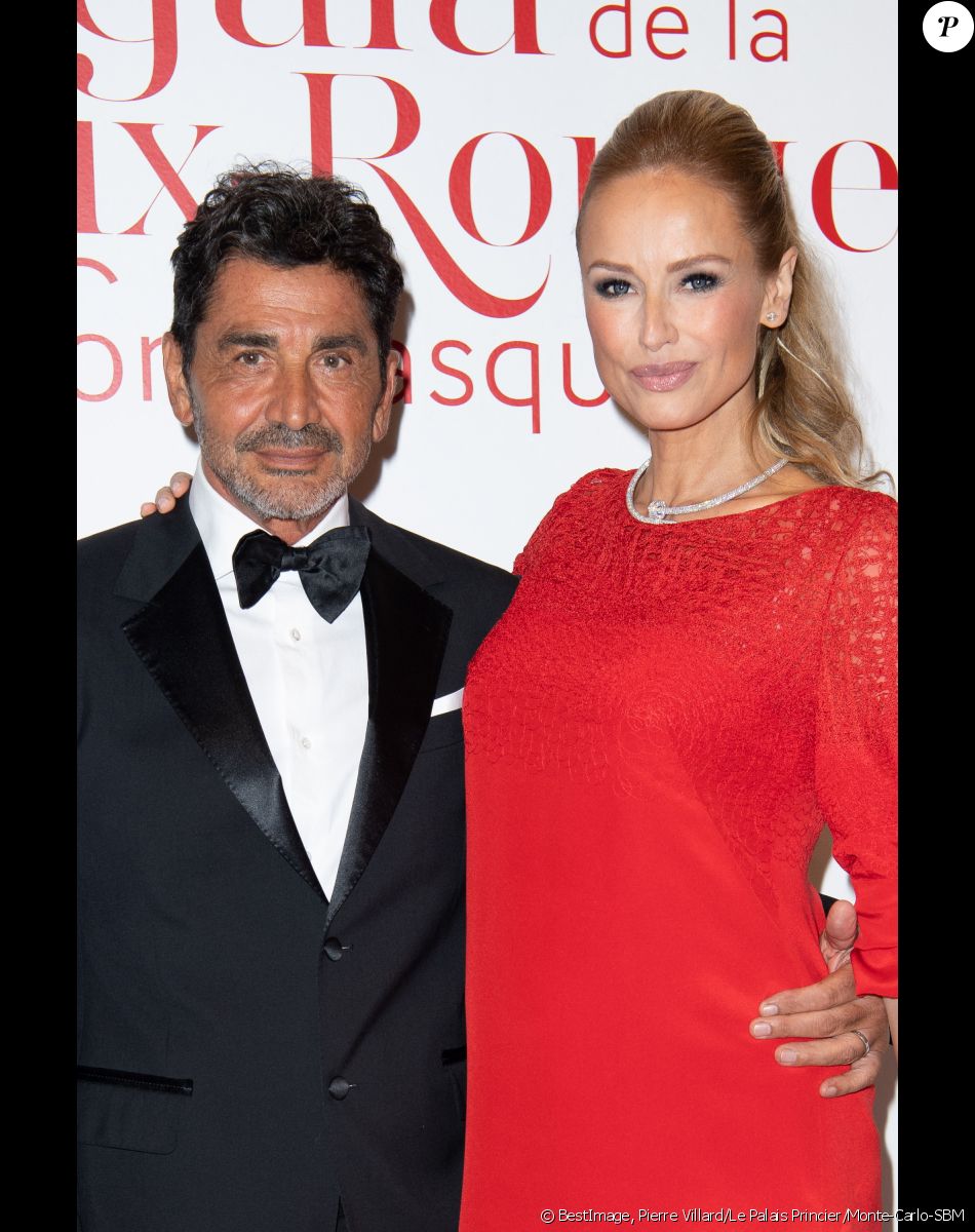 Adriana Karembeu enceinte et son mari André Ohanian - No Tabloids - 70ème édition du gala de la Croix Rouge monegasque à Monaco le 27 juillet 2018. © Pierre Villard/Le Palais Princier/Monte-Carlo-SBM via Bestimage