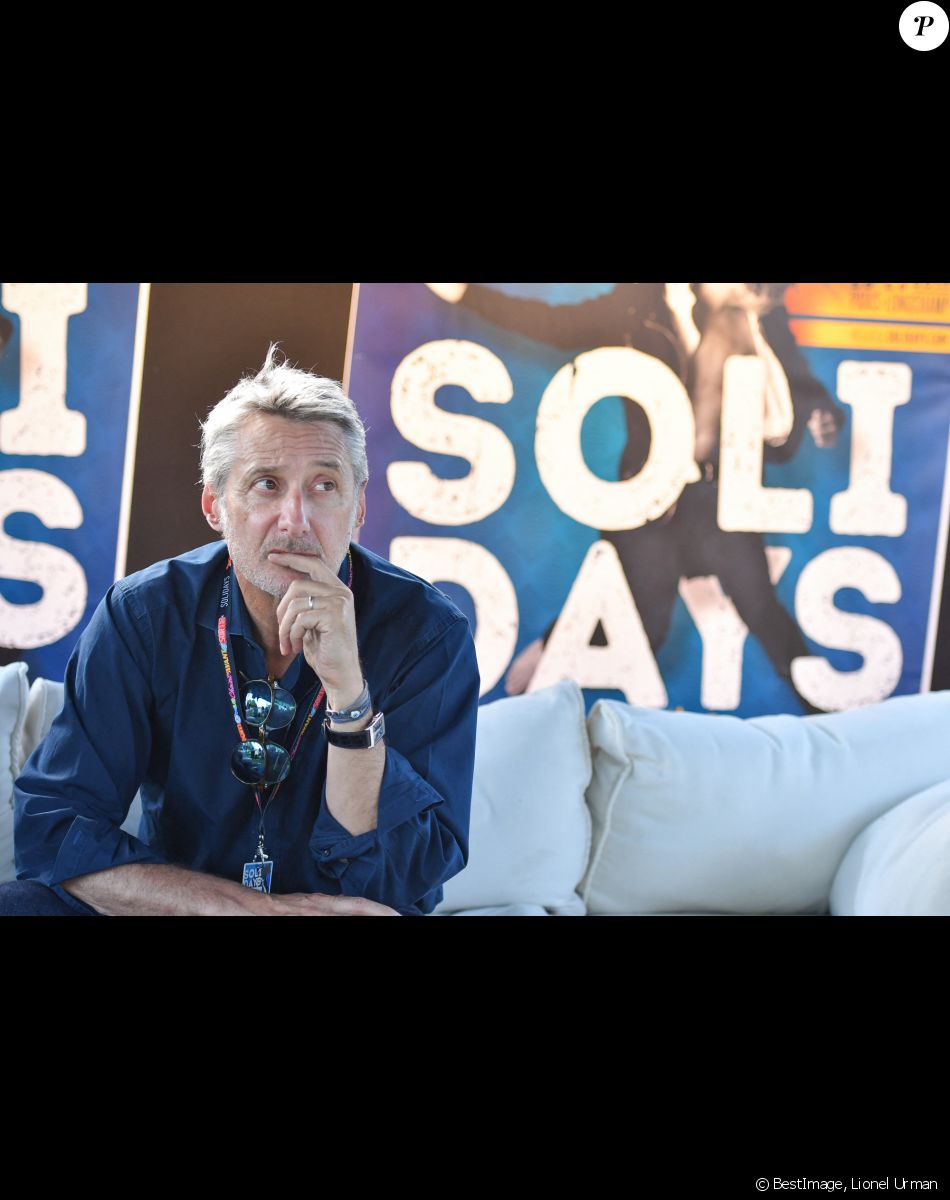 Antoine De Caunes (président d'honneur) - Festival Solidays à l'Hippodrome de Longchamp - Jour 1 - à Paris, France, le 23 juin 2017. © Lionel Urman/Bestimage