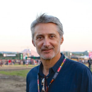 Antoine de Caunes, président d'honneur de Solidarité Sida au festival Solidays of Love à l'hippodrome de Longchamp - Jour 1 le 24 juin 2016