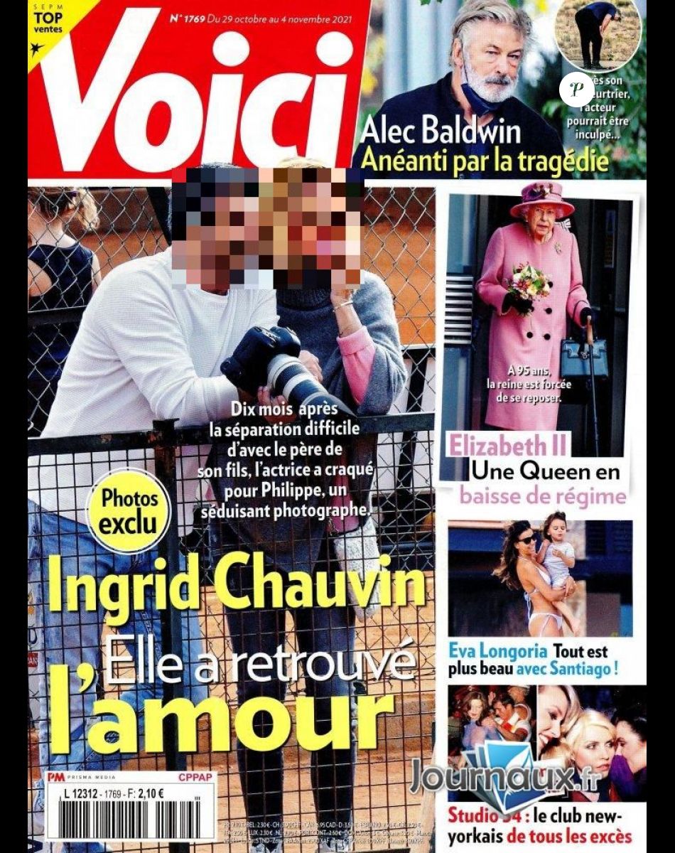 Le magazine "Voici" du 29 octobre 2021.