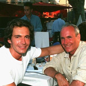 Patrice Laffont et Olivier Minne en 1996.