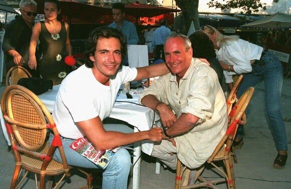 Patrice Laffont et Olivier Minne en 1996.
