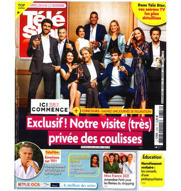 Le magazine "Télé Star" du 6 novembre 2021.