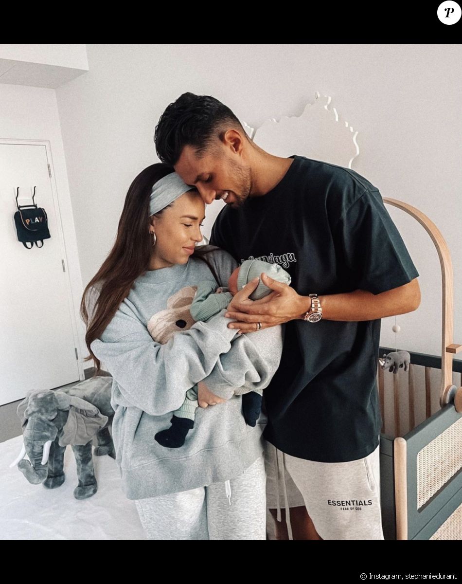 Stéphanie Durant et son mari Théo ont accueilli leur premier enfant - Instagram