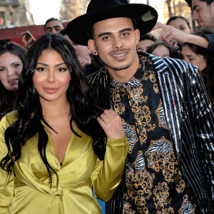 Maeva Ghennam et Greg à l'avant-première de la nouvelle saison de l'émission de télé-réalité "Les Marseillais Asian Tour" au cinéma Gaumont Champs-Elysées à Paris, France, le 13 février 2019. © Veeren/Bestimage