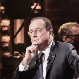 Exclusif - François Hollande - Sur le plateau de l'émissio"n On Est En Direct"