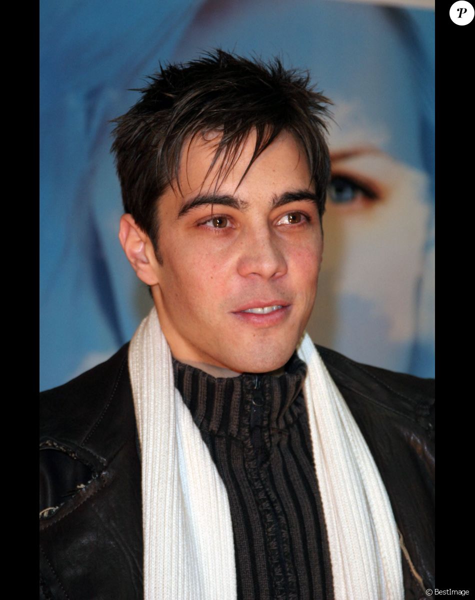 Grégory Lemarchal à Paris le 22 Novembre 2005.