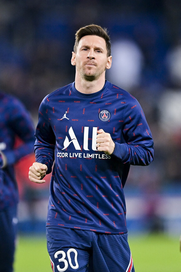 Lionel Messi (PSG) - Match de Ligue 1 Uber Eats Psg (2) - Lille(1) au Parc des Princes à Paris le 29 octobre 2021. © JB Autissier/PanoramicBestimage