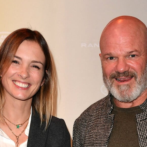 Isabelle Ithurburu et Philippe Etchebest lors de la soirée de lancement du nouveau Range Rover au Pavillon Vendôme à Paris le 4 novembre 2021. © Veeren / Bestimage 