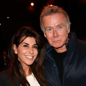 Franck Dubosc et Reem Kherici lors de la soirée de lancement du nouveau Range Rover au Pavillon Vendôme à Paris le 4 novembre 2021. © Veeren / Bestimage 