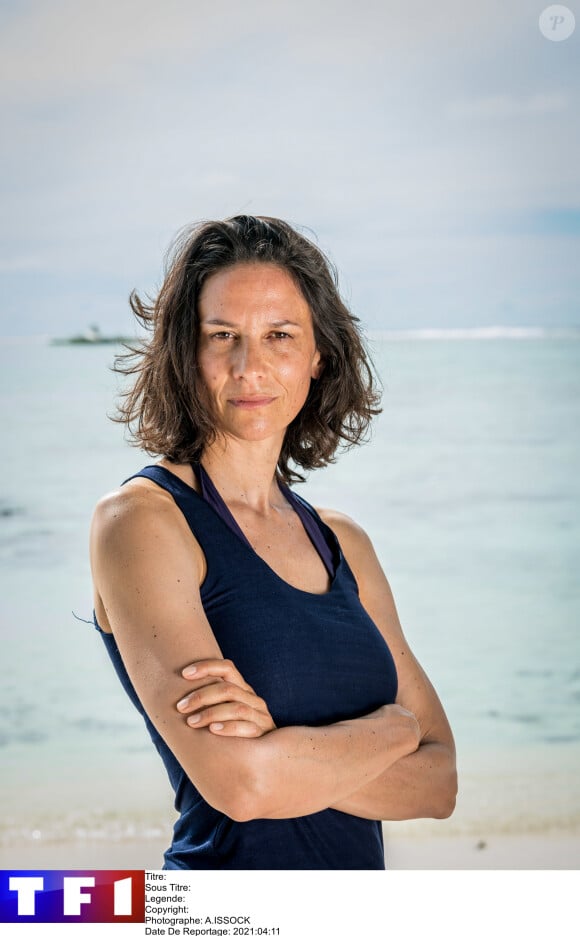 Christelle dans "Koh-Lanta, La Légende", émission spéciale célébrant le vingtième anniversaire du jeu de survie de TF1.