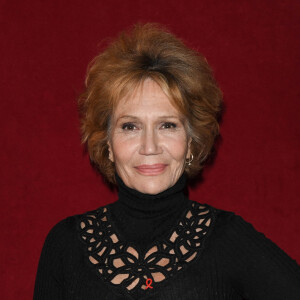 Exclusif - Clémentine Célarié - Backstage de l'enregistrement de l'émission "Sidaction, ensemble contre le Sida - Merci Line" au Paradis Latin à Paris, qui sera diffusée le 27 mars sur France 2. Le 1er mars 2021. © C.Guirec-C.Moreau / Bestimage