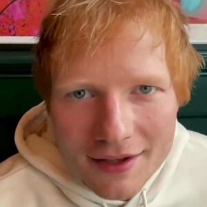 Ed Sheeran, testé positif à la Covid-19, présente les 14 titres de son nouvel album "Equals" sur Youtube. Londres. Le 27 octobre 2021.  Ed Sheeran makes 14 youtube shorts for the 14 songs on his new album "=" (Equals). London. October 27th, 2021. 