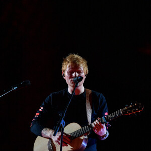 Ed Sheeran - Concert "Global Citizen Live" au Champ de Mars à Paris le 25 Septembre 2021 © Pierre Perusseau / Bestimage 