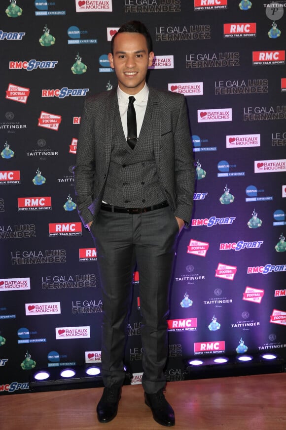 Mohamed Bouhafsi - Soirée de gala en l'honneur de Luis Fernandez sur les Bateaux Mouches à Paris le 17 mars 2016. © Cyril Moreau/Bestimage 