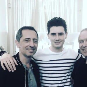 Gad Elmaleh, son fils Noé et Jean-Paul Gaultier sur Instagram, en 2018.
