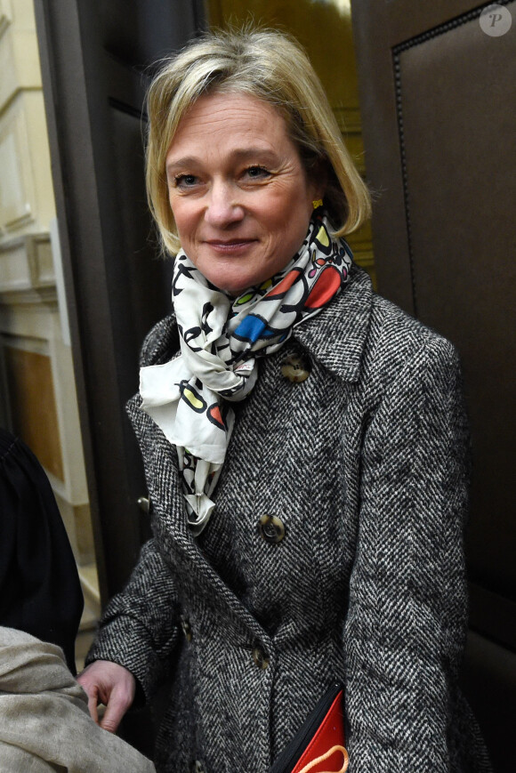 Delphine Boël s'est présentée aux plaidoiries à la Cours d'Appel du tribunal de Bruxelles dans l'affaire qui l'oppose au roi Albert II le 28 mars 2019.