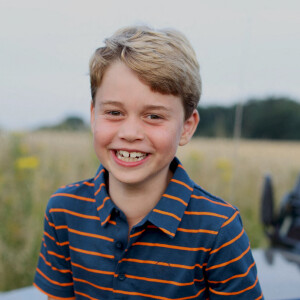 Portrait du prince George de Cambridge le jour de ses 8 ans.