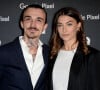 Guillaume Sanchez (Chef de l'année) et sa compagne Paloma Coquant - Photocall - Remise des GQ Awards "Les Hommes de l'Année 2018" au Centre Pompidou à Paris, le 26 novembre 2018. © Veeren/Bestimage