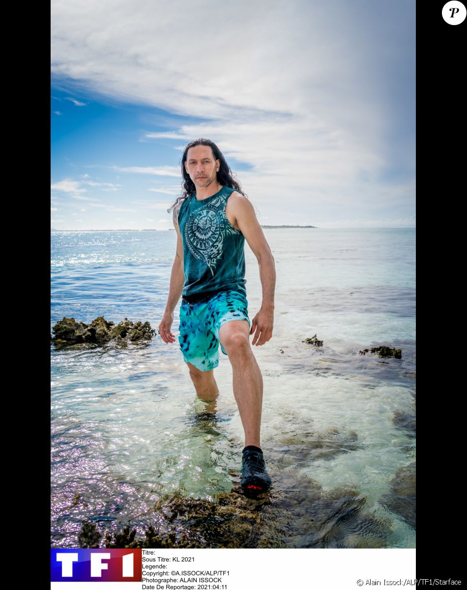 Teheiura dans "Koh-Lanta, La Légende", émission spéciale célébrant le vingtième anniversaire du jeu de survie de TF1.