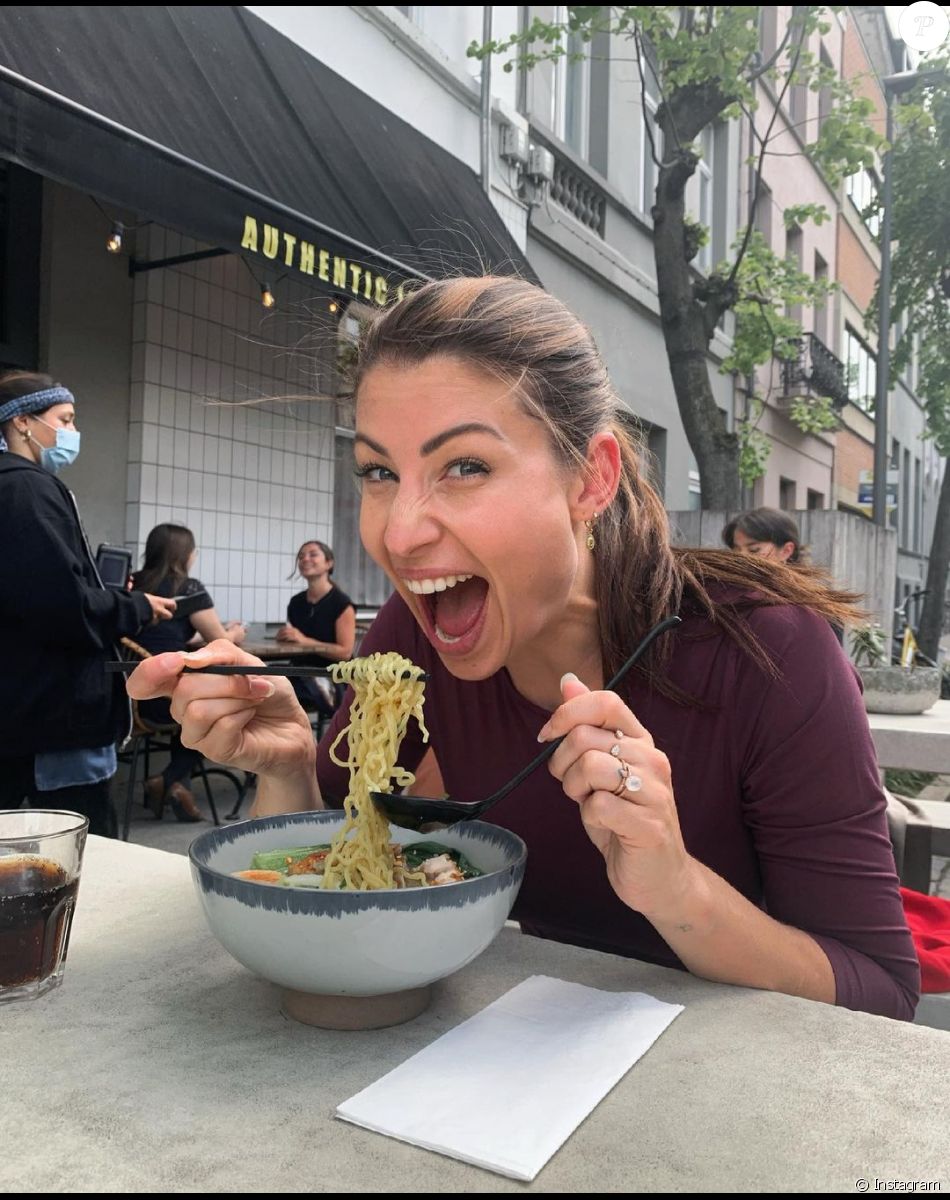 Jill au restaurant, en mai 2021
