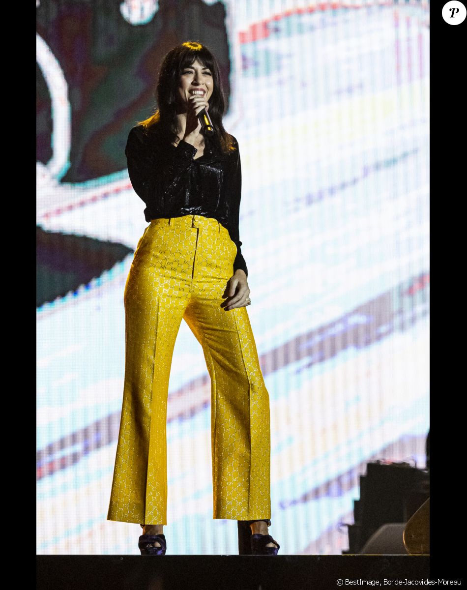 Nolwenn Leroy - Concert hommage à Johnny Hallyday "Que je t'aime" à l'AccorHotels Arena Paris Bercy à Paris. Le 14 septembre 2021. © Borde-Jacovides-Moreau / Bestimage