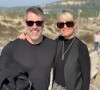 Laeticia Hallyday et Jalil Lespert en amoureux au Portugal : Promenade romantique à deux sur la plage
