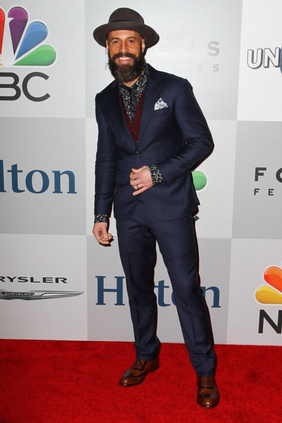 Chris Daughtry - People à la soirée Universal et NBC pour les Golden Globes à Los Angeles. Le 11 janvier 2015 