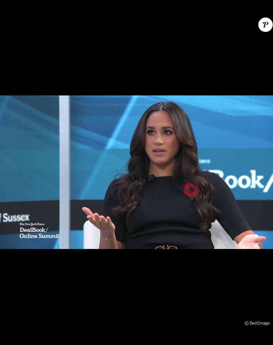 Meghan Markle sur le plateau de l'émission "Minding the Gap" à Los Angeles.