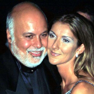 Céline Dion et René Angélil à la 41e édition des Grammy Awards à Los Angeles, en 1999