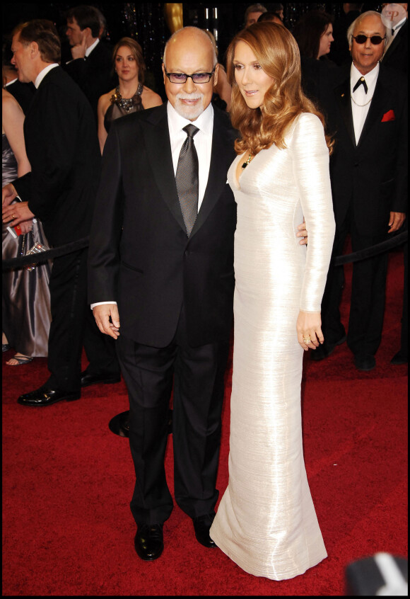 Céline Dion et René Angélil à la 83e édition des Oscars à Los Angeles en 2011