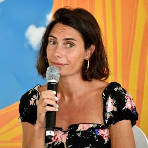 Alessandra Sublet - 25ème édition du Festival du Livre de Nice, sous la présidence d'honneur de J. Julliard, historien, essayiste et journaliste à Nice le 17 septembre 2021. © Bruno Bebert/Bestimage