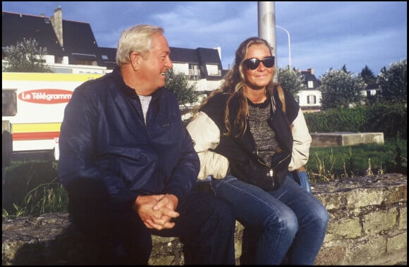 Jean-Marie Le Pen et sa fille Marine en 1987