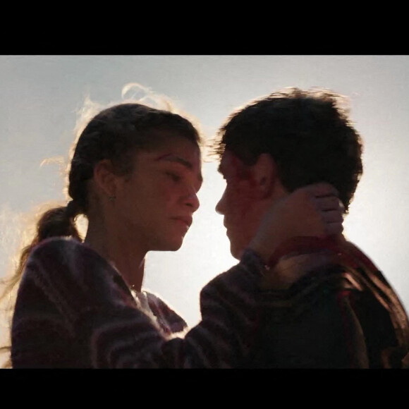 Zendaya et Tom Holland - Capture d'écran du film "Spider-Man : No way home".