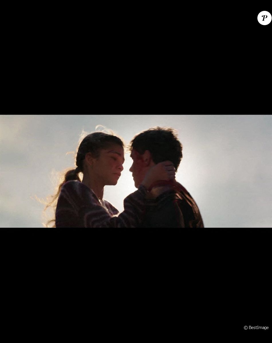 Zendaya et Tom Holland - Capture d'écran du film "Spider-Man : No way home".