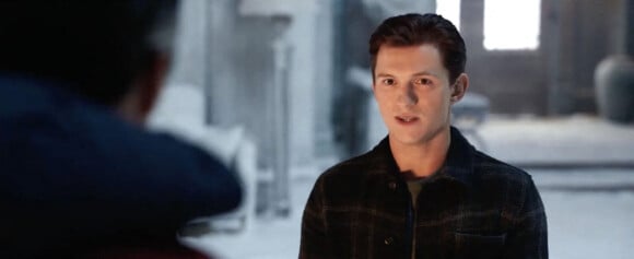 Tom Holland - Capture d'écran du trailer de Spider-Man: No Way Home.