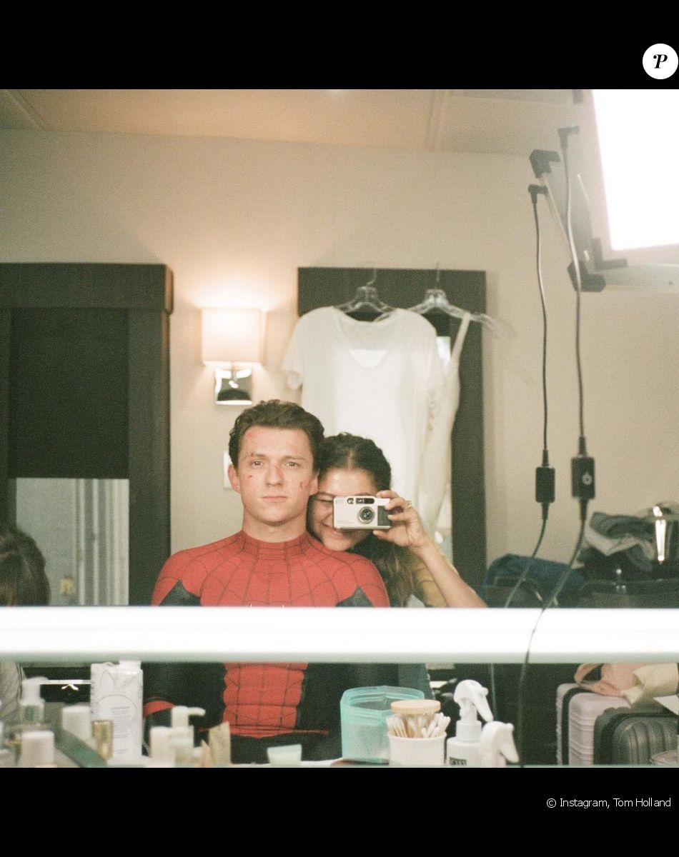 Tom Holland et Zendaya sur Instagram.