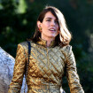 Charlotte Casiraghi : Retour flamboyant à Monaco, tout d'or vêtue