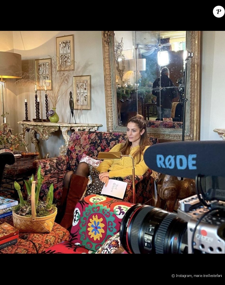 La journaliste Marie Treille Stefani (épouse de Camille Combal) sur Instagram