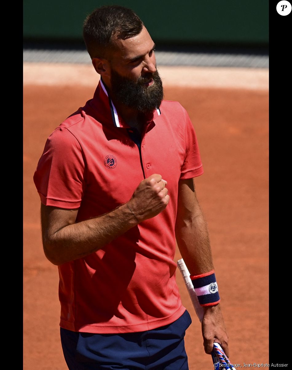 Benoit Paire (Fra) lors du 1er tour simples Messieurs des Internationaux de France à Roland Garros, à Paris, France, le 31 mai 2021. © Jean-Baptiste Autissier/Panoramic/Bestimage